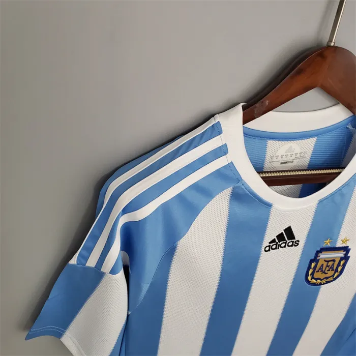 Argentina Jersey Home Kit 2010 Retro Football Team Soccer product image 5