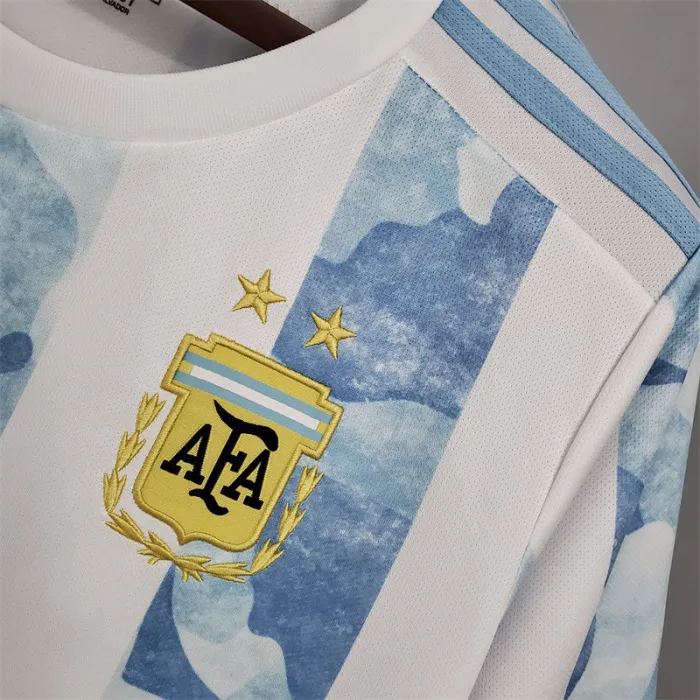 Argentina Jersey Home Kit 2020 Retro Football Team Soccer product image 3
