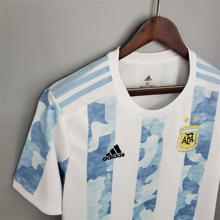 Argentina Jersey Home Kit 2020 Retro Football Team Soccer product image 5