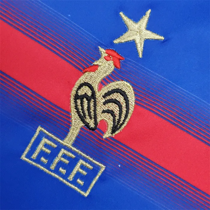France Jersey Home Kit 2004 Retro Football Team Soccer Shirt product image 3