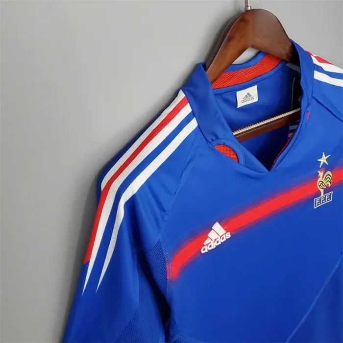 France Jersey Home Kit 2004 Retro Football Team Soccer Shirt product image 7