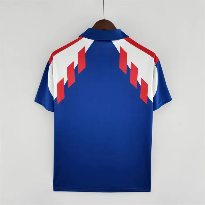 France Jersey Home Kit 1988 1990 Retro Football Team Soccer product image 9