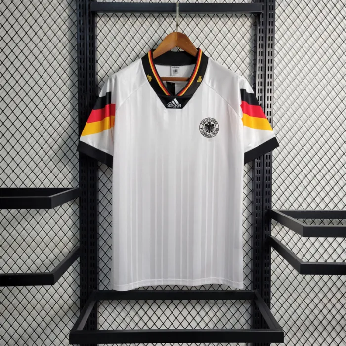 Germany Jersey Home Kit 1992 Retro Football Team Soccer product image 1