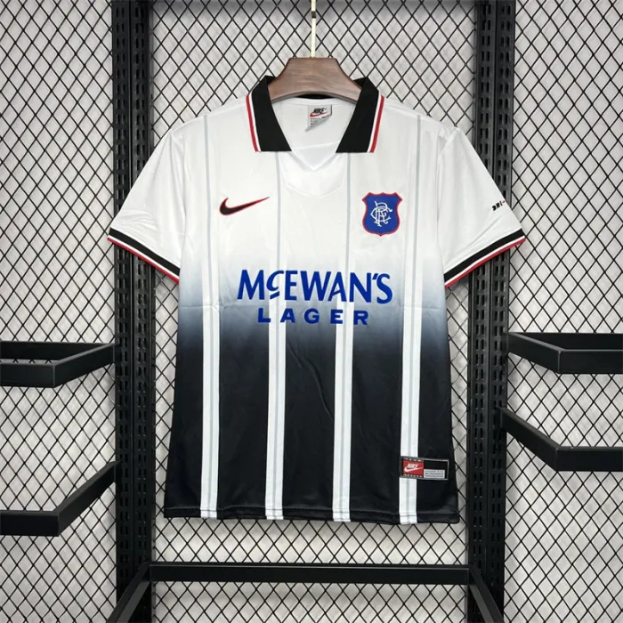 Retro Rangers Away Kit 1997 1999 Football Jersey product image 1