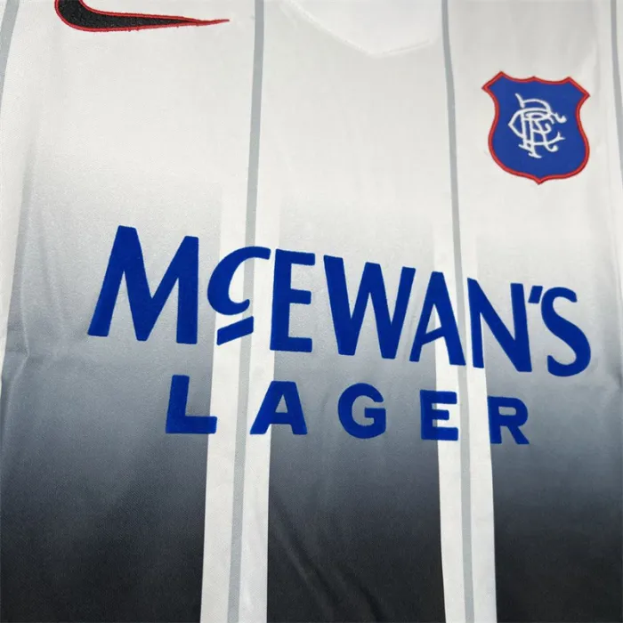 Retro Rangers Away Kit 1997 1999 Football Jersey product image 4