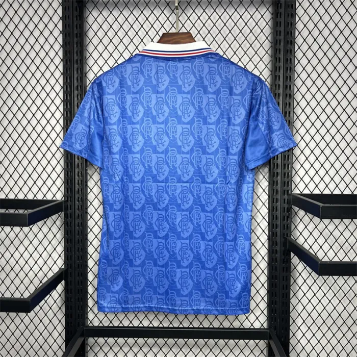 Retro Rangers Home Kit 1996 1997 Football Jersey product image 3