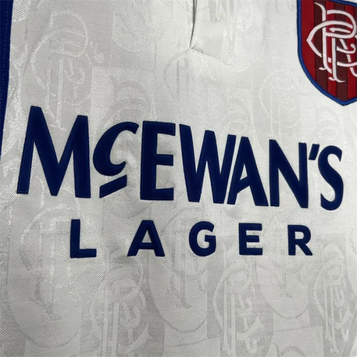 Retro Rangers Away Kit 1996 1997 Football Jersey product image 3