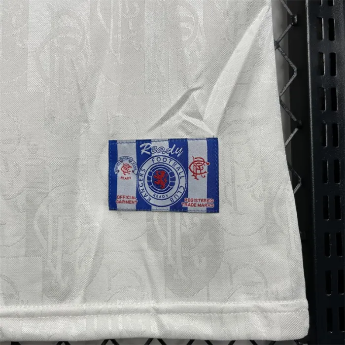 Retro Rangers Away Kit 1996 1997 Football Jersey product image 4