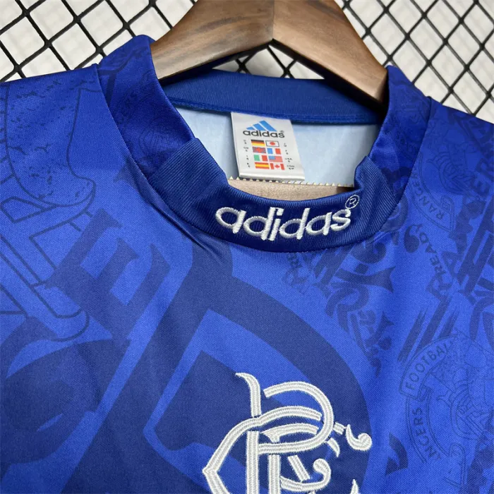 Retro Rangers Home Kit 1994 1996 Football Jersey product image 3