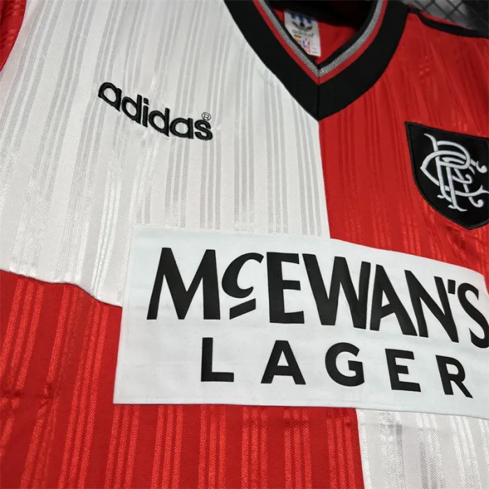 Retro Rangers Away Kit 1995 1996 Football Jersey product image 3