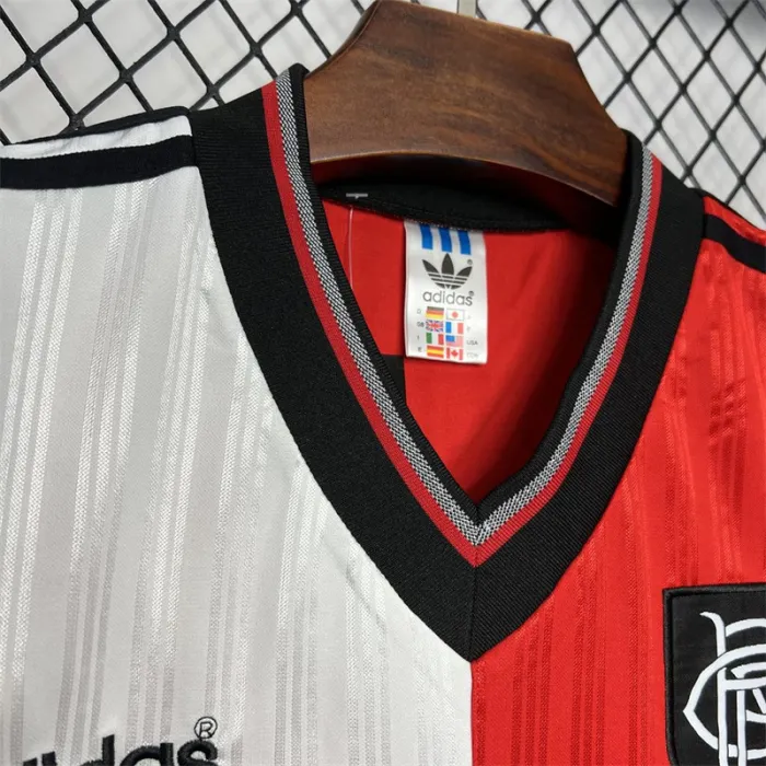 Retro Rangers Away Kit 1995 1996 Football Jersey product image 6