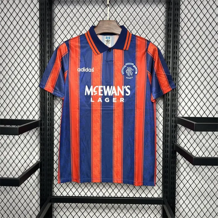 Retro Rangers Away Kit 1993 1994 Football Jersey product image 1