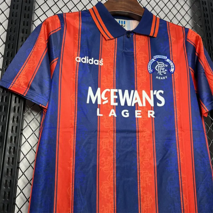 Retro Rangers Away Kit 1993 1994 Football Jersey product image 4