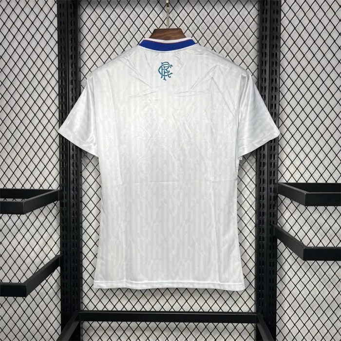 Retro Rangers Away Kit 1990 1992 Football Jersey product image 7