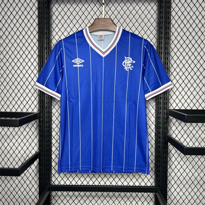 Retro Rangers Home Kit 1982 1984 Football Jersey product image 1