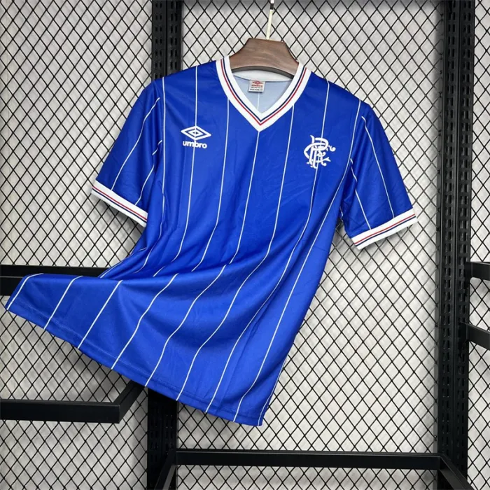 Retro Rangers Home Kit 1982 1984 Football Jersey product image 6