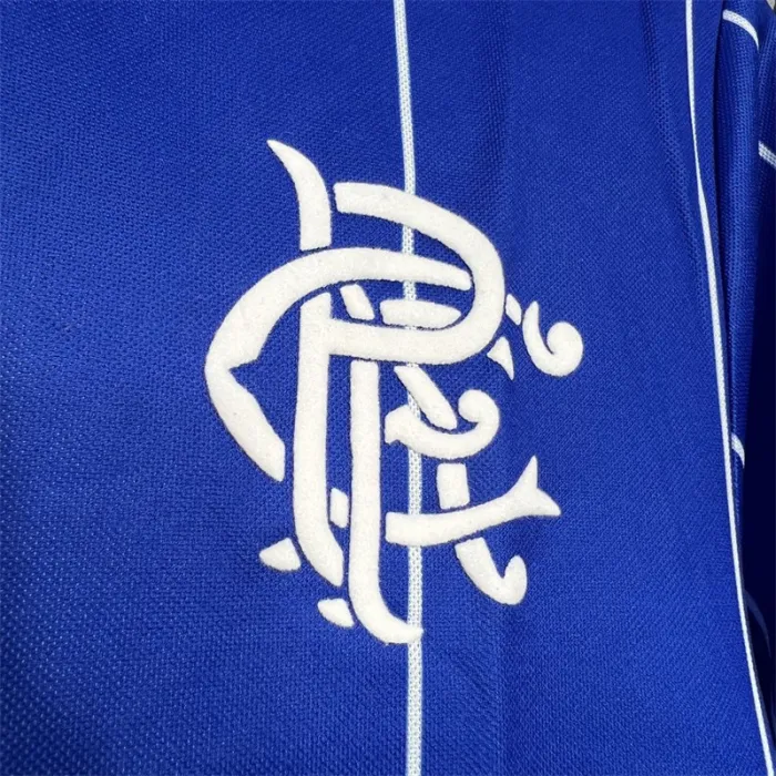Retro Rangers Home Kit 1982 1984 Football Jersey product image 7