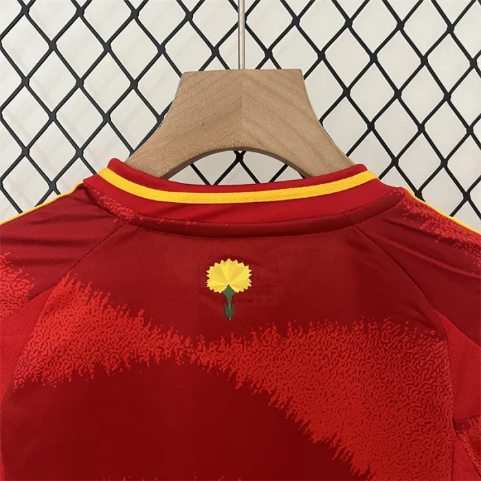 Kids Spain Home Kit 24/25 Euro Cup 2024 Football Jersey product image 9