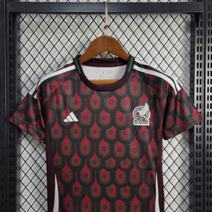 Kids Mexico Home Kit 24/25 Copa America 2024 Football Jersey product image 8