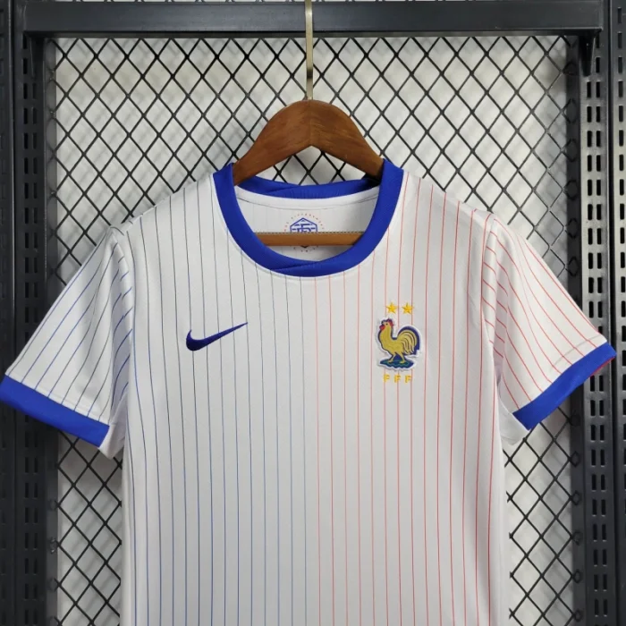 Kids France Away Kit 24/25 Euro Cup 2024 Football Jersey product image 11