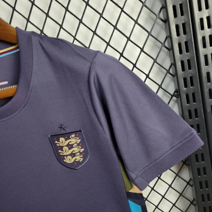 Kids England Away Kit 24/25 Euro Cup 2024 Football Jersey product image 5