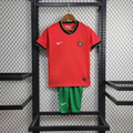 Portugal Home Kit 24/25 Euro Cup 2024 Kids Football Jersey product image 1