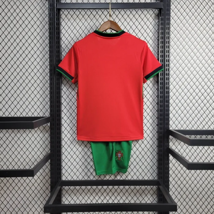 Portugal Home Kit 24/25 Euro Cup 2024 Kids Football Jersey product image 2