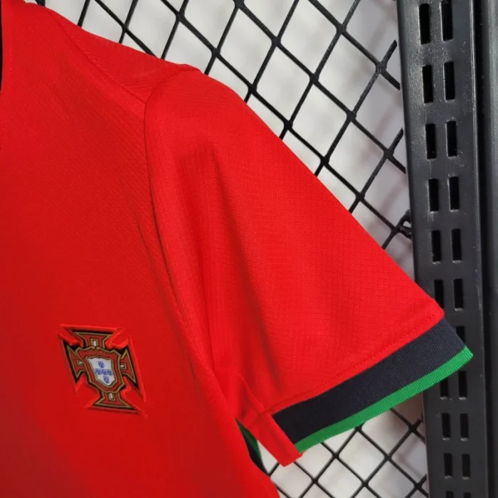 Portugal Home Kit 24/25 Euro Cup 2024 Kids Football Jersey product image 8