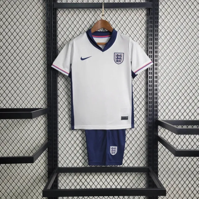 England Home Kit 24/25 Euro Cup 2024 Kids Football Jersey product image 1