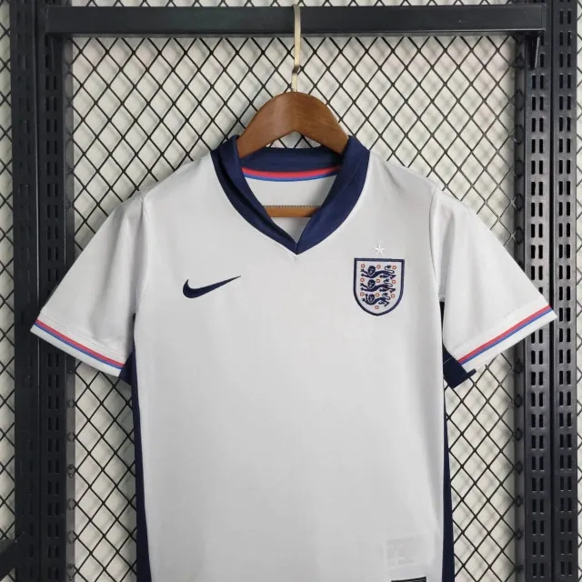 England Home Kit 24/25 Euro Cup 2024 Kids Football Jersey product image 2