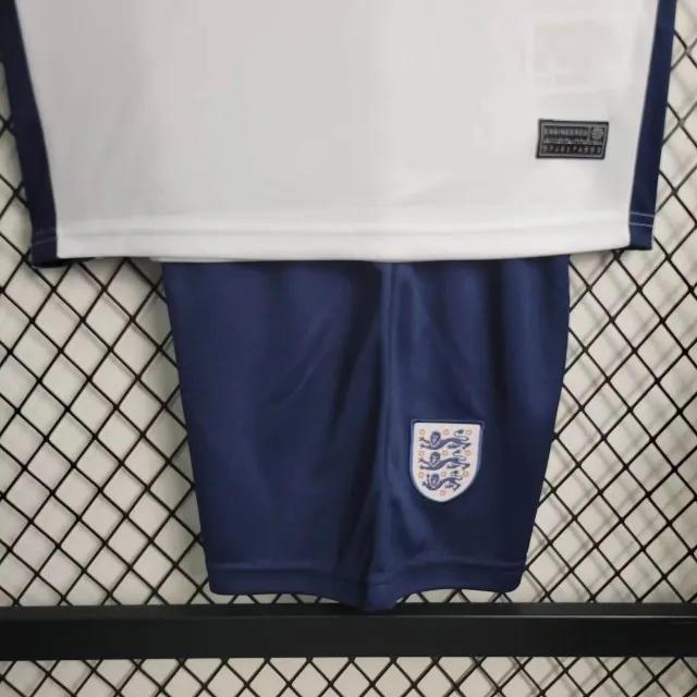 England Home Kit 24/25 Euro Cup 2024 Kids Football Jersey product image 3