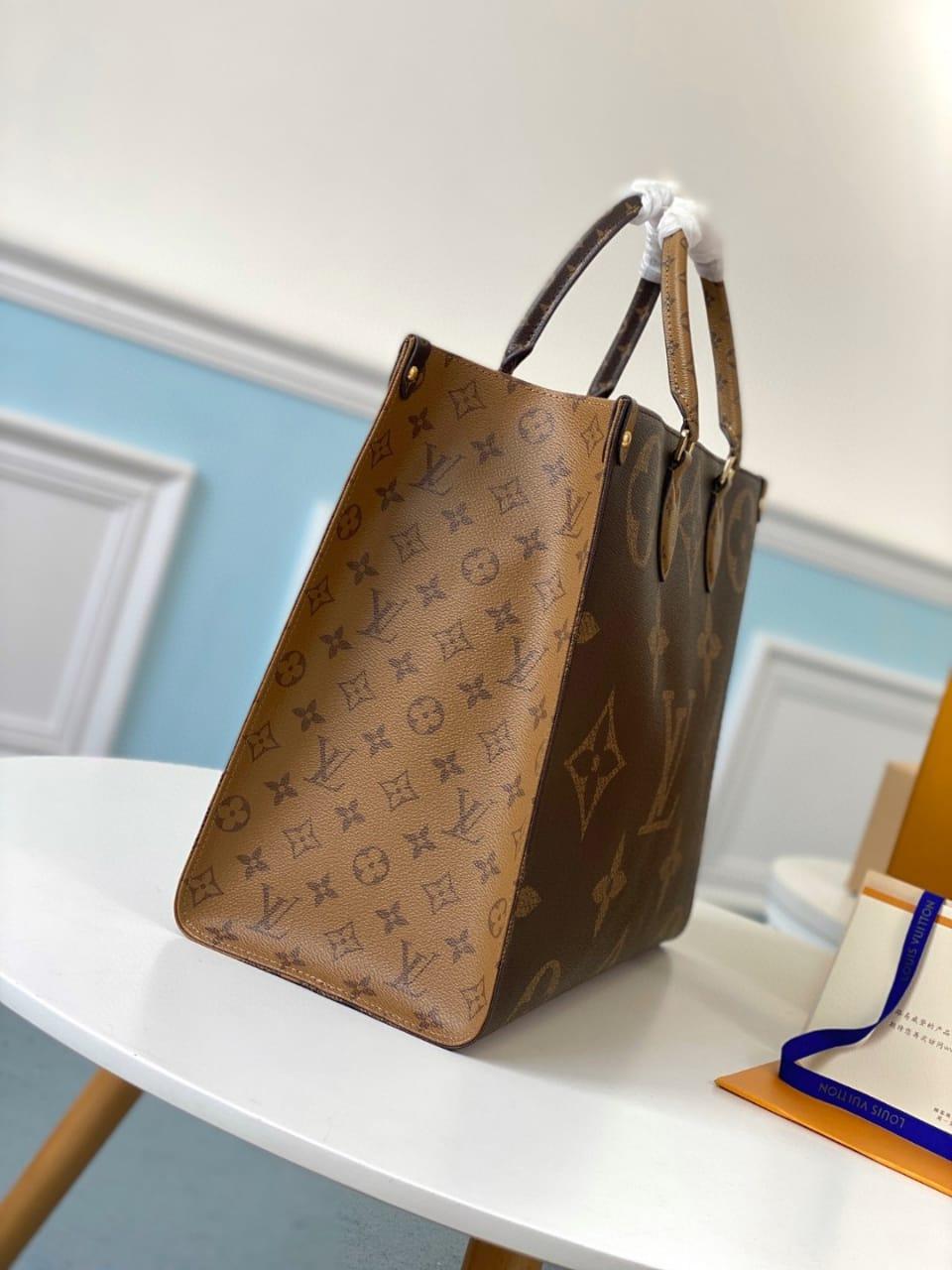 Louis Vuitton On the Go GM Tote Bag - Brown product image 3, provided for visual reference and product detail review