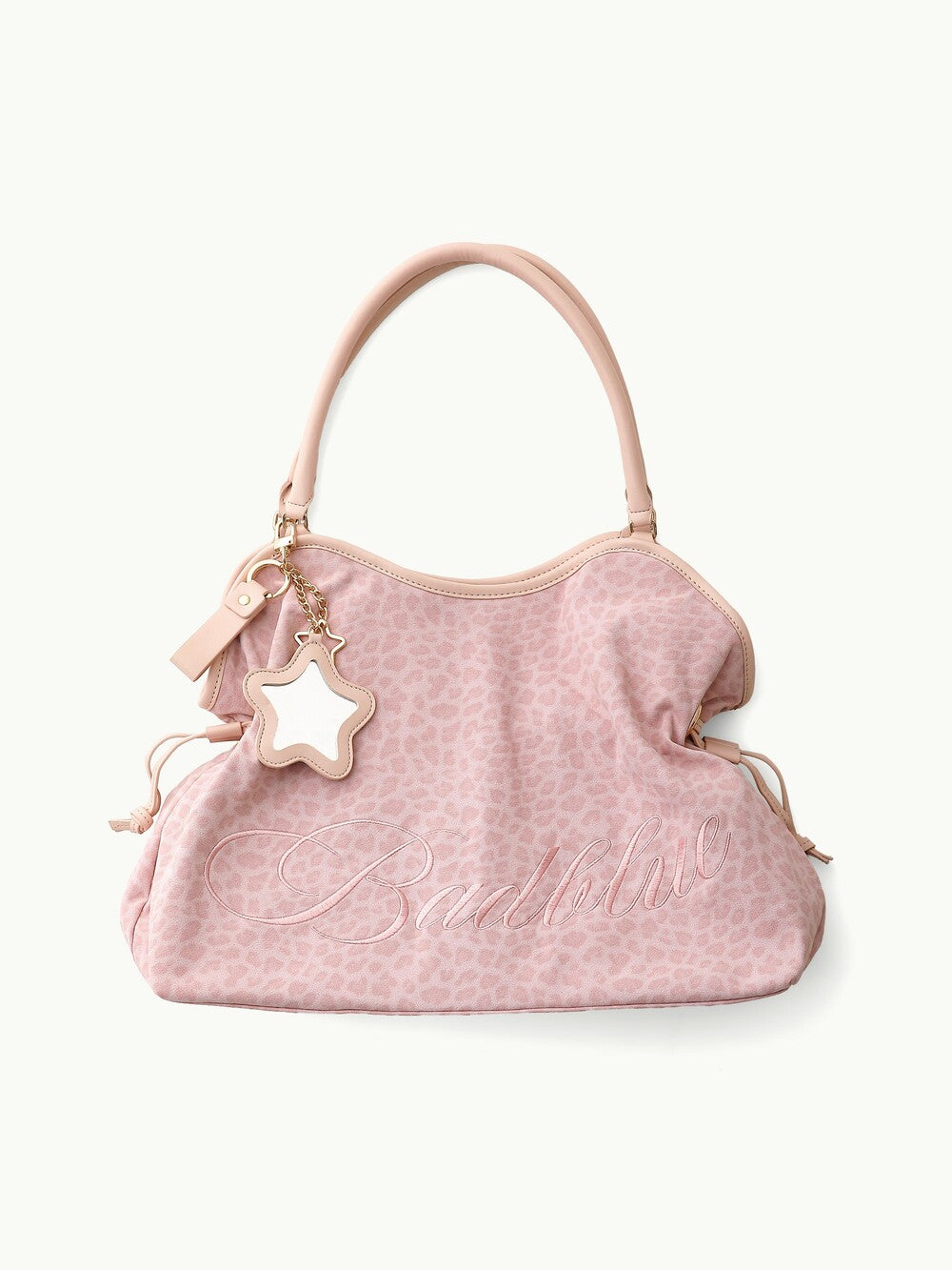 Washed Leopard Dimsum Bag Pink product image 1, provided for visual reference and product detail review