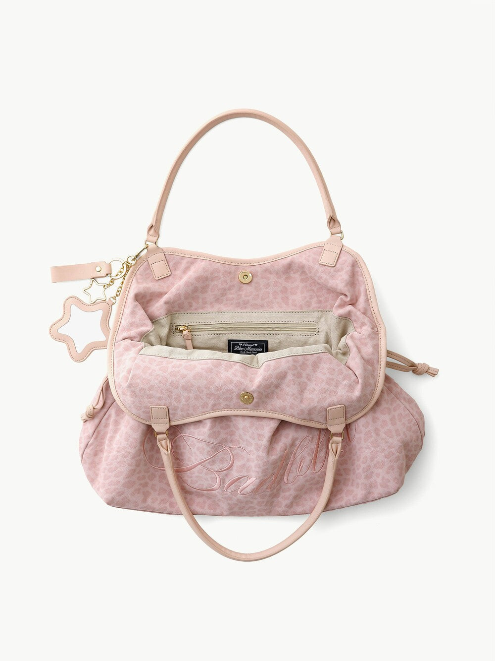 Washed Leopard Dimsum Bag Pink product image 2, provided for visual reference and product detail review