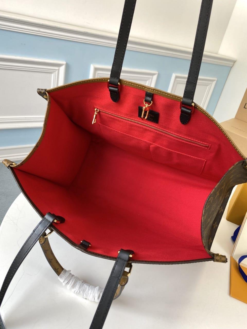 Louis Vuitton On the Go GM Tote Bag - Brown product image 5, provided for visual reference and product detail review