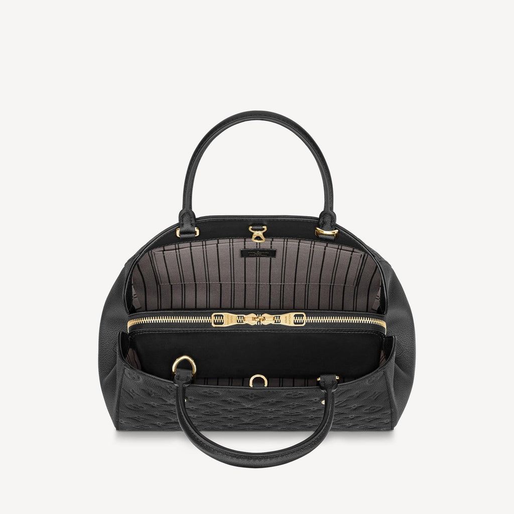 Louis Vuitton Montaigne MM Black Handbag product image 4, provided for visual reference and product detail review