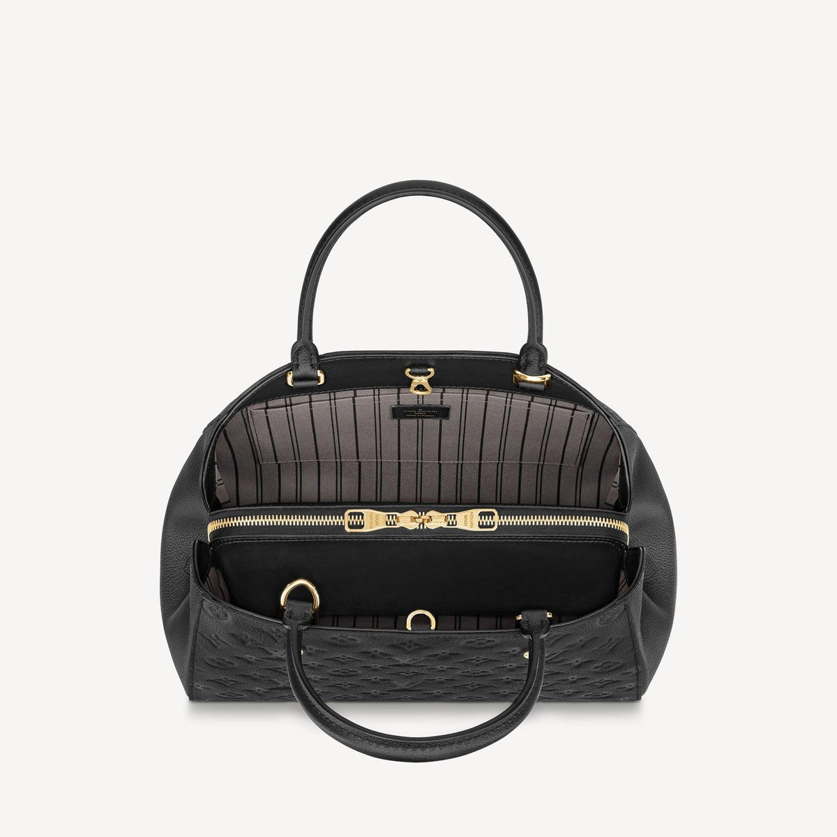 Louis Vuitton Montaigne MM Black Handbag product image 4, provided for visual reference and product detail review