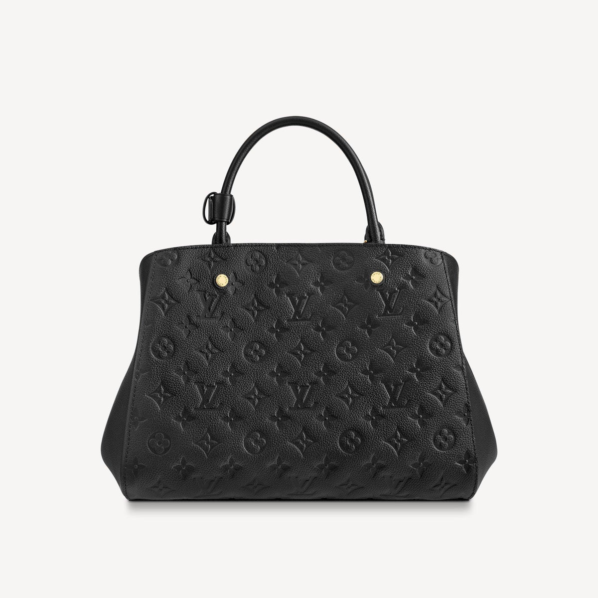 Louis Vuitton Montaigne MM Black Handbag product image 3, provided for visual reference and product detail review