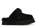 UGG Disquette Slipper - Black (Women) product image 1, provided for visual reference and product detail review