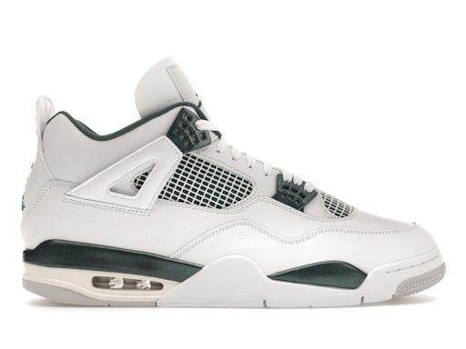 Air Jordan 4 Retro Oxidized Green product image 1, provided for visual reference and product detail review