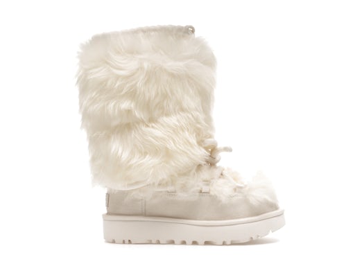 UGG Classic Tall Chalet Boot - White (Women) product image 1, provided for visual reference and product detail review