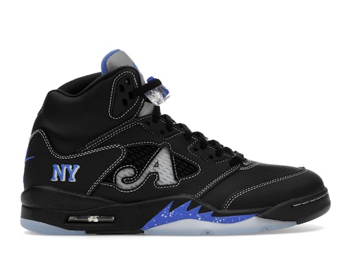 Air Jordan 5 Retro Awake NY Black product image 1, provided for visual reference and product detail review