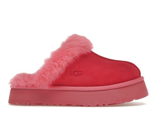 UGG Disquette Slipper - Hibiscus Pink product image 1, provided for visual reference and product detail review