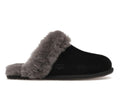 UGG Scuffette II Slipper - Black/Grey (Women) product image 1, provided for visual reference and product detail review
