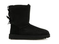 UGG Bailey Bow II Boot Black (Women) product image 1, provided for visual reference and product detail review