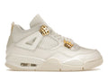 Air Jordan 4 Retro Metallic Gold (Women) product image 1, provided for visual reference and product detail review