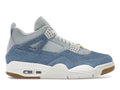 Air Jordan 4 Retro TEX Denim Worn Blue (Women) product image 1, provided for visual reference and product detail review