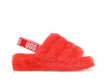 UGG Fluff Yeah Slide Red Currant (Women) product image 1, provided for visual reference and product detail review