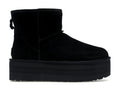 UGG Classic Mini Platform Boot - Black (Women) product image 1, provided for visual reference and product detail review