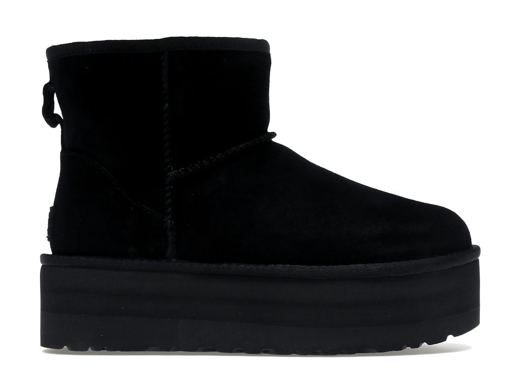 UGG Classic Mini Platform Boot - Black (Women) product image 1, provided for visual reference and product detail review